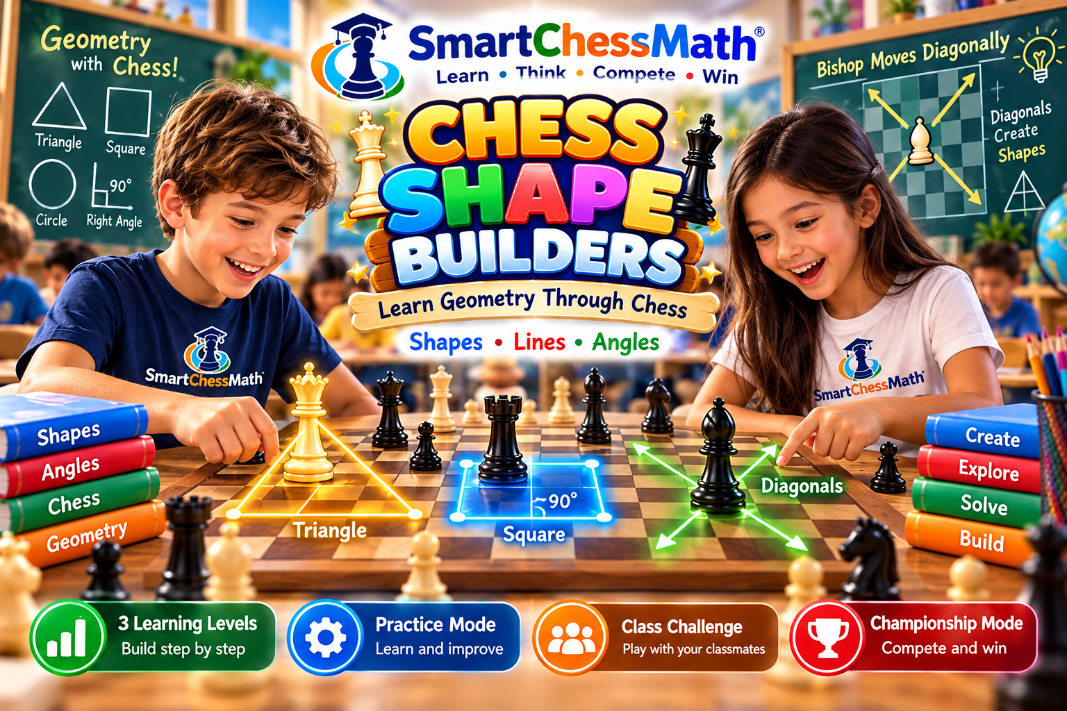 Chess Shape Builders